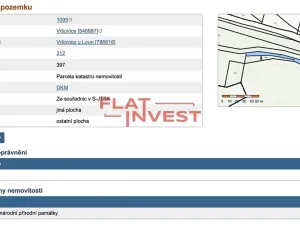 Prodej lesa, Vršovice, 162726 m2