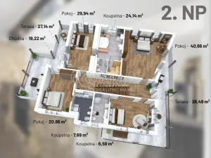 Prodej rodinného domu, Praha - Kolovraty, V louce, 495 m2