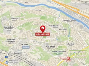 Prodej bytu 3+1, Sokolov, Atletická, 76 m2