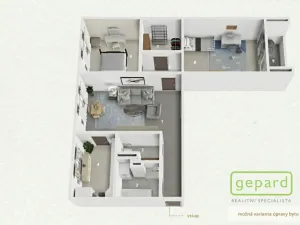 Prodej bytu 3+1, Sokolov, Atletická, 76 m2