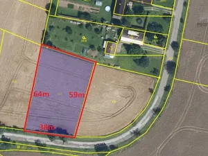 Prodej komerčního pozemku, Cerekvice nad Bystřicí, 2533 m2