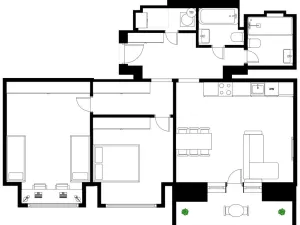 Prodej bytu 3+kk, Praha - Holešovice, Osadní, 82 m2