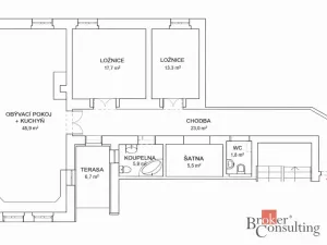 Prodej bytu 3+kk, Mariánské Lázně, Lesní, 120 m2