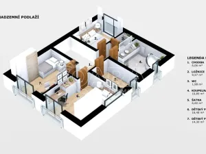 Prodej bytu 4+kk, Mladé Buky - Hertvíkovice, 132 m2