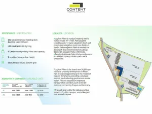 Pronájem výrobních prostor, Plzeň - Bolevec, Úněšovská, 3300 m2