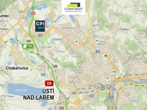 Pronájem skladu, Ústí nad Labem - Všebořice, Podhoří, 10580 m2