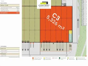 Pronájem skladu, Ostrava - Hrušov, Bohumínská, 2500 m2