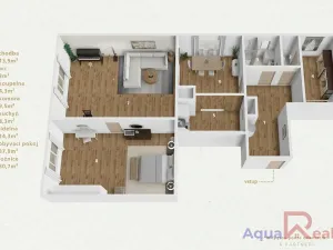 Prodej bytu 2+1, Teplá, Masarykovo náměstí, 146 m2