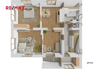 Prodej rodinného domu, Stochov, Dlážděná, 137 m2