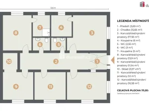 Prodej skladu, Jindřichův Hradec - Jindřichův Hradec III, Václavská, 850 m2