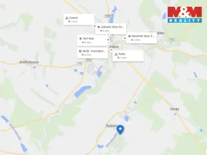 Prodej pozemku pro bydlení, Želetava - Šašovice, 1467 m2