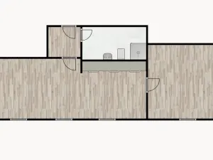 Pronájem bytu 2+kk, Plzeň - Jižní Předměstí, Tovární, 52 m2