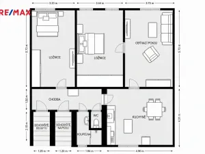 Prodej bytu 3+1, Kralupy nad Vltavou, Čechova, 186 m2