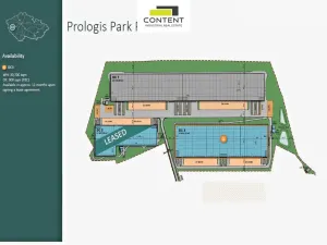 Pronájem skladu, Přehýšov, 31600 m2