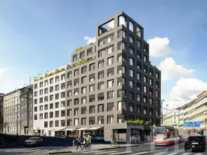 Pronájem bytu 1+kk, Praha - Smíchov, Plzeňská, 20 m2