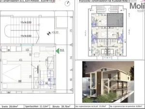 Prodej bytu 1+kk, Spille, 28 m2