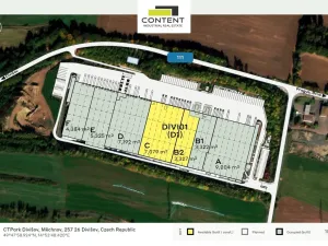 Pronájem skladu, Divišov - Měchnov, 7079 m2