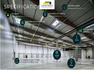 Pronájem skladu, Praha - Hostivař, K pérovně, 9775 m2