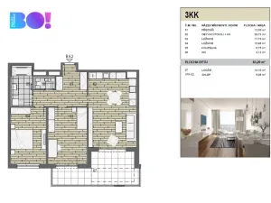 Pronájem bytu 3+kk, Ostrava, F. X. Riepla, 101 m2