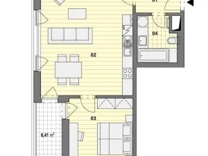 Pronájem kanceláře, Ostrava, F. X. Riepla, 75 m2