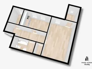 Pronájem bytu 1+1, Plzeň - Jižní Předměstí, V Šipce, 54 m2