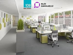 Pronájem kanceláře, Praha - Smíchov, Radlická, 431 m2