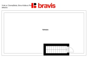 Pronájem bytu 3+kk, Brno, Domažlická, 85 m2