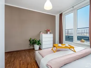 Pronájem bytu 4+kk, Praha - Vysočany, Pod Harfou, 82 m2