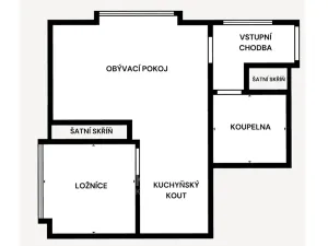 Prodej bytu 2+kk, Svémyslice, 38 m2
