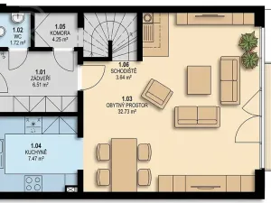 Prodej rodinného domu, Kutná Hora, Švestková, 106 m2