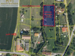 Prodej pozemku, Hřibojedy, 2371 m2