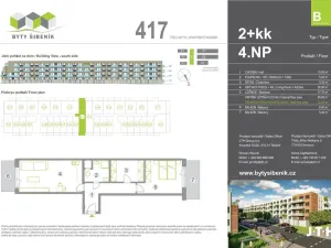 Prodej bytu 2+kk, Olomouc, Třída Jiřího Pelikána, 72 m2
