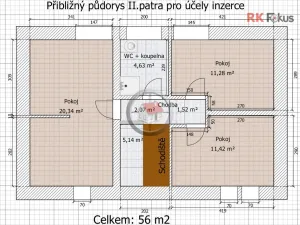Prodej rodinného domu, Radostín nad Oslavou, 112 m2
