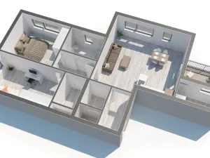 Prodej bytu 3+kk, Tábor - Čekanice, Fibichova, 94 m2