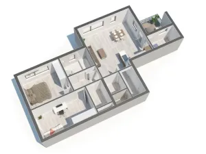 Prodej bytu 3+kk, Tábor - Čekanice, Fibichova, 94 m2