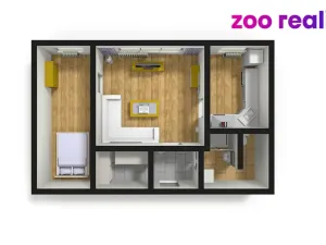 Pronájem bytu 2+1, Přerov, Hranická, 45 m2