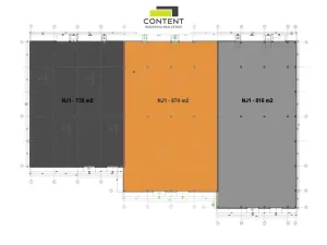 Pronájem výrobních prostor, Řepov, 874 m2