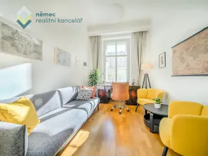 Pronájem bytu 3+1, Praha - Vinohrady, Záhřebská, 106 m2