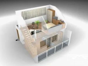 Pronájem bytu 2+kk, Praha - Liboc, Navigátorů, 44 m2