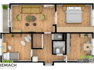 Prodej bytu 3+1, Uherské Hradiště, Za Alejí, 71 m2