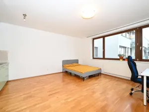 Pronájem bytu 1+kk, Praha - Holešovice, Osadní, 32 m2