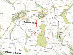 Prodej pole, Počenice-Tetětice, 24141 m2