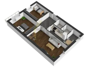 Prodej bytu 3+1, Slavkov u Brna, Zlatá Hora, 72 m2