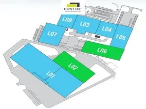 Pronájem skladu, Lovosice, Průmyslová, 4129 m2