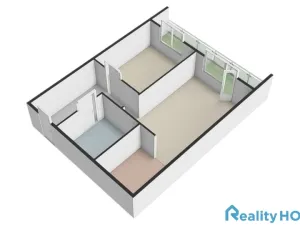 Prodej bytu 2+kk, Praha - Kobylisy, Třebenická, 38 m2