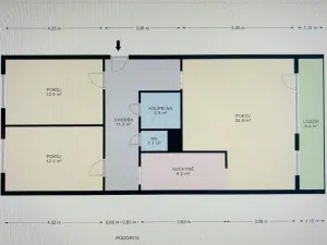 Prodej bytu 3+kk, Praha - Prosek, Jetřichovická, 82 m2