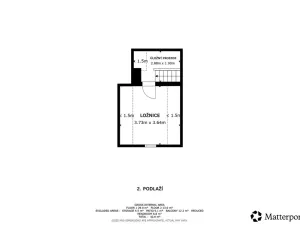 Prodej zahrady, Žitenice, 651 m2