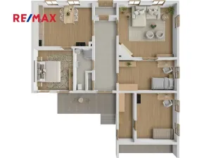 Prodej chalupy, Hrochův Týnec, Podborská, 109 m2