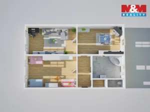 Prodej bytu 3+kk, Teplice, Duchcovská, 79 m2