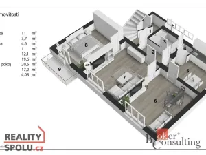 Prodej rodinného domu, Hradec Králové - Slezské Předměstí, Brandlova, 203 m2